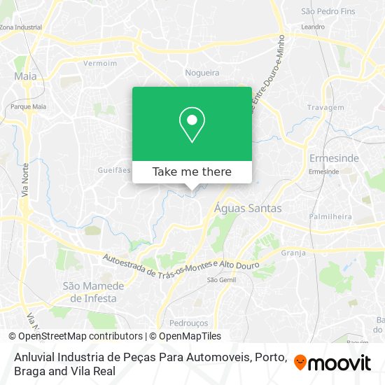 Anluvial Industria de Peças Para Automoveis map