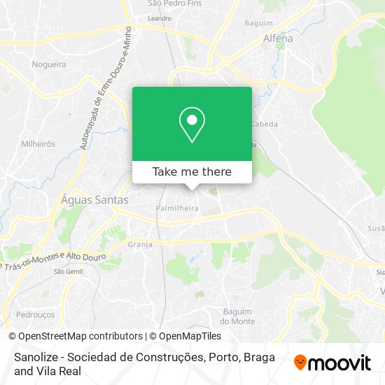 Sanolize - Sociedad de Construções map