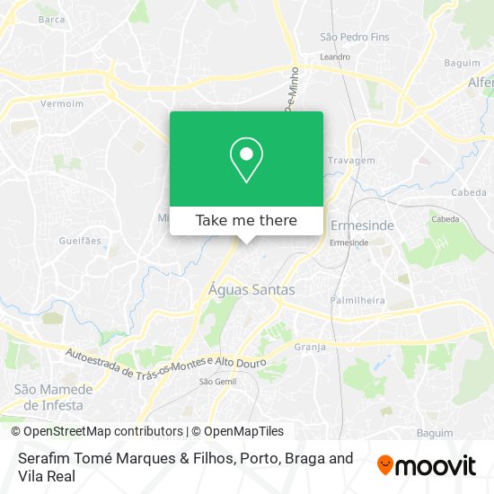 Serafim Tomé Marques & Filhos mapa