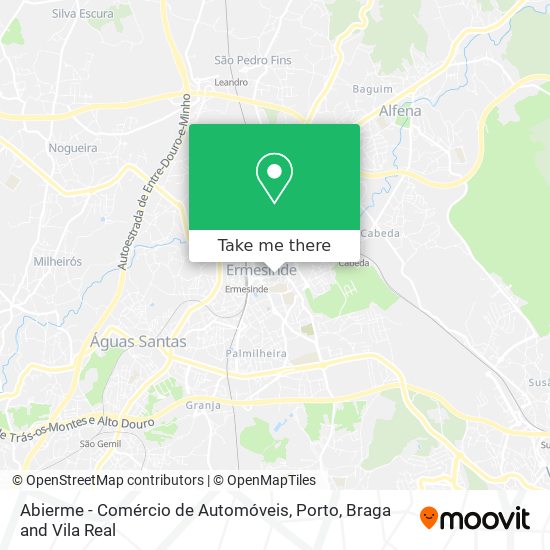 Abierme - Comércio de Automóveis map