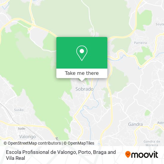 Escola Profissional de Valongo map