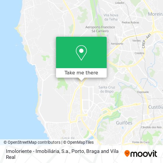 Imoloriente - Imobiliária, S.a. map