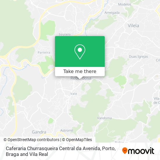 Caferaria Churrasqueira Central da Avenida map