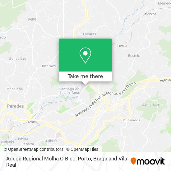 Adega Regional Molha O Bico map