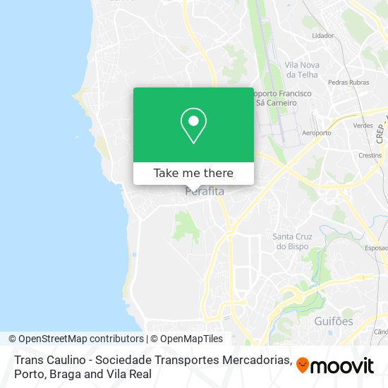Trans Caulino - Sociedade Transportes Mercadorias map