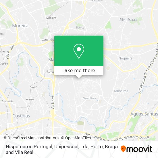 Hispamaroc Portugal, Unipessoal, Lda map