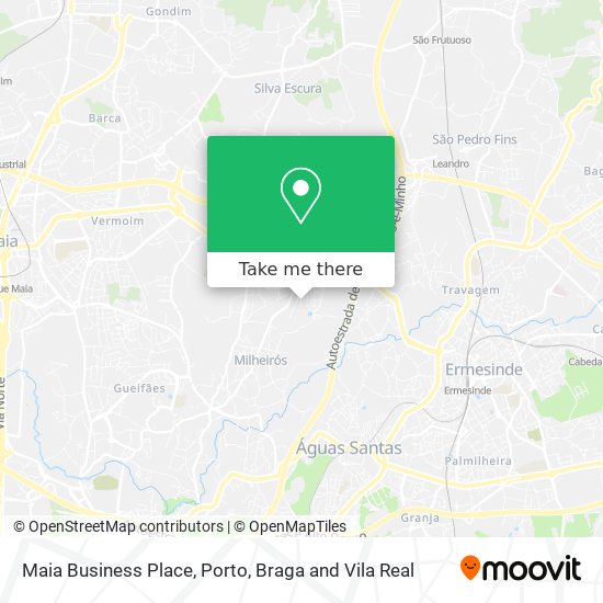 Maia Business Place map