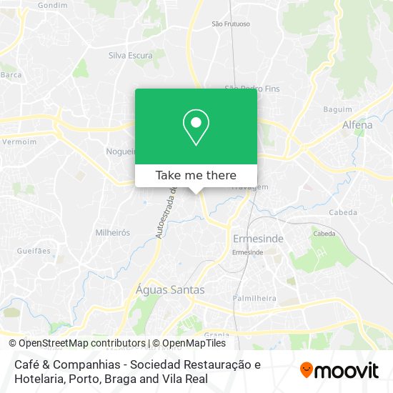 Café & Companhias - Sociedad Restauração e Hotelaria map