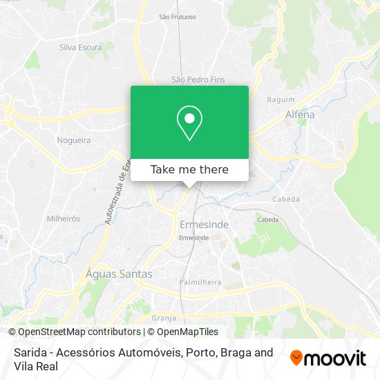 Sarida - Acessórios Automóveis map