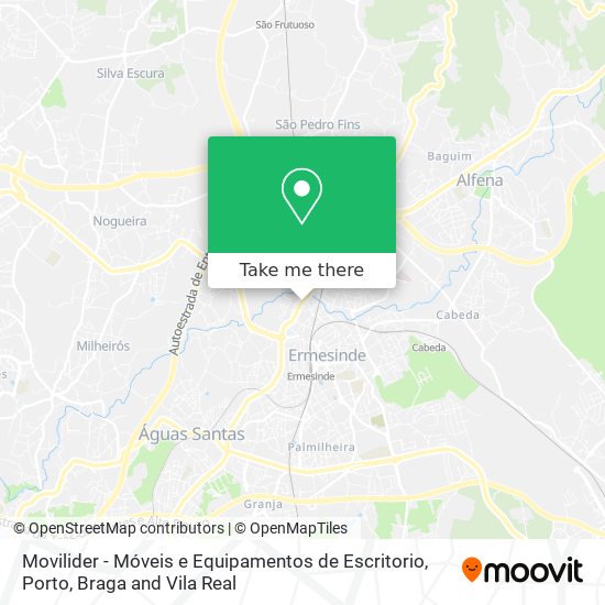 Movilider - Móveis e Equipamentos de Escritorio map