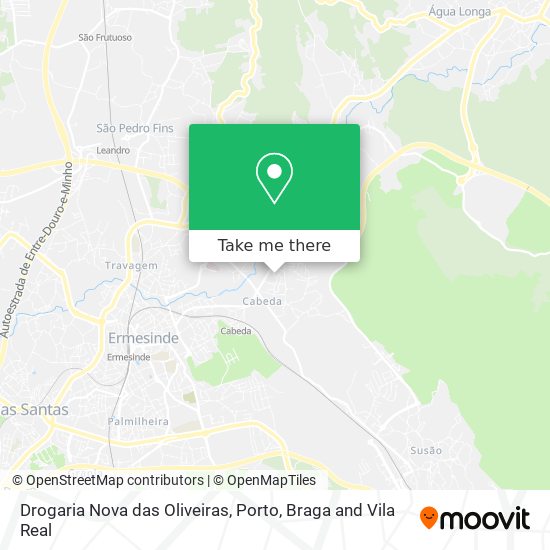 Drogaria Nova das Oliveiras map