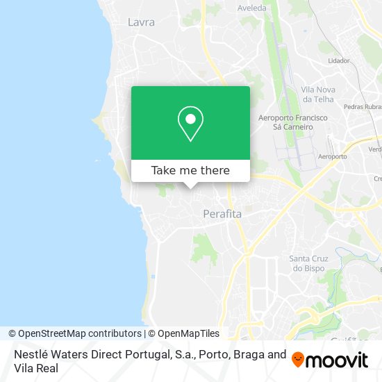 Nestlé Waters Direct Portugal, S.a. mapa