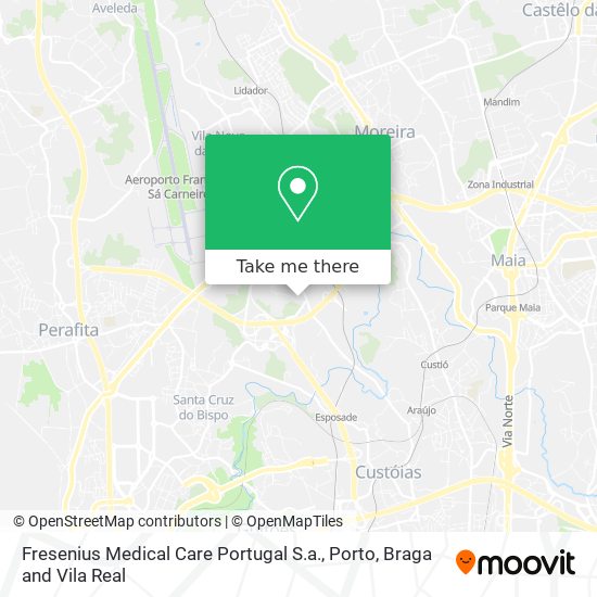 Fresenius Medical Care Portugal S.a. map