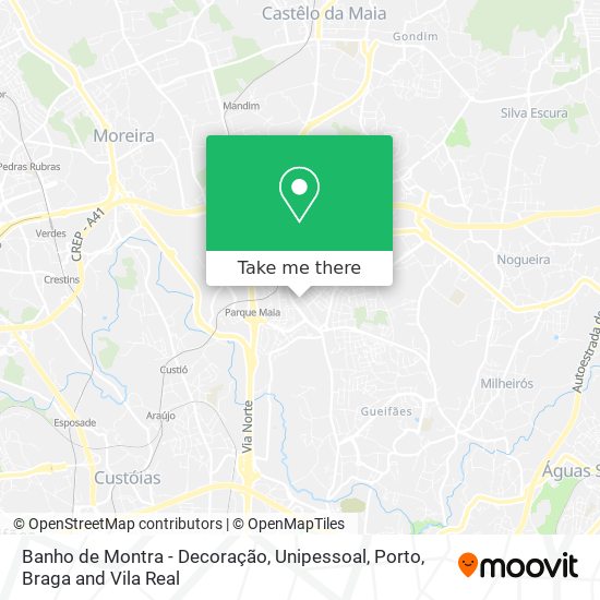 Banho de Montra - Decoração, Unipessoal map