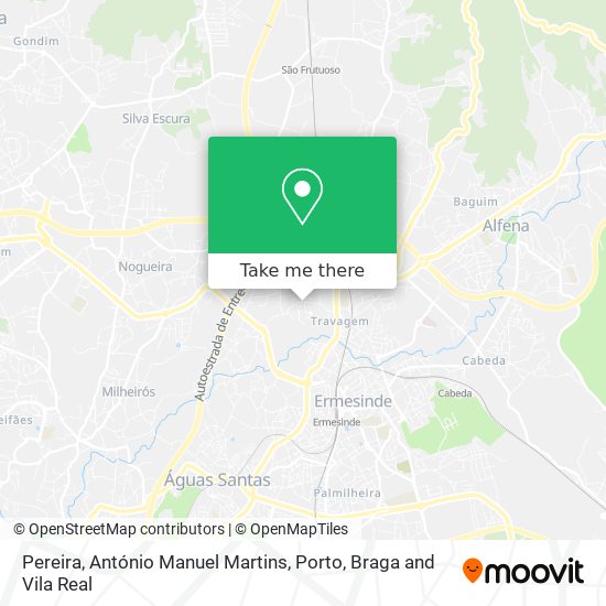 Pereira, António Manuel Martins map