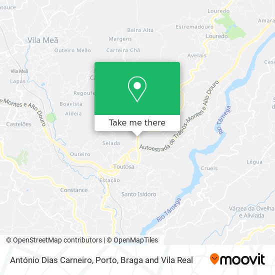 António Dias Carneiro map