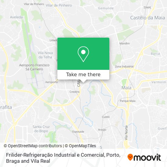 Frilider-Refrigeração Industrial e Comercial map