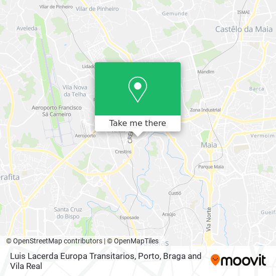 Luis Lacerda Europa Transitarios map