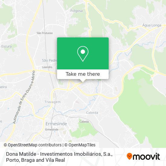 Dona Matilde - Investimentos Imobiliários, S.a. map