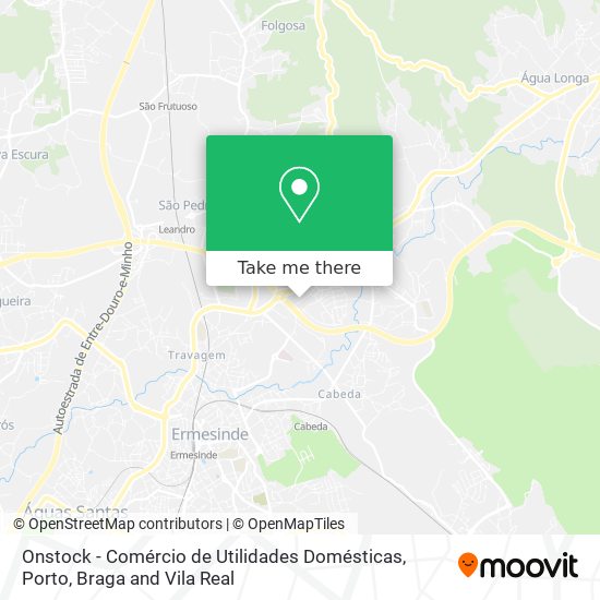 Onstock - Comércio de Utilidades Domésticas map