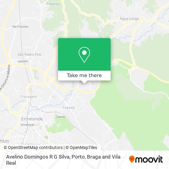 Avelino Domingos R G Silva mapa