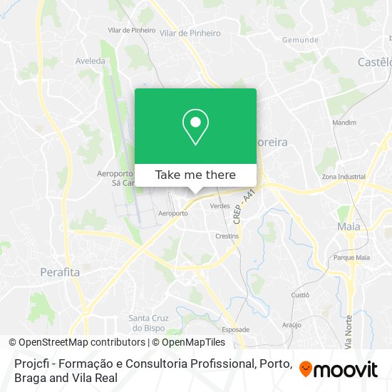 Projcfi - Formação e Consultoria Profissional map