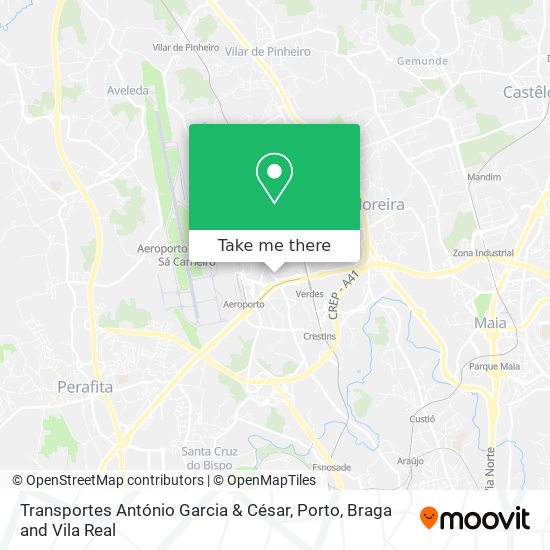 Transportes António Garcia & César map