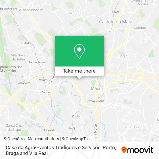 Casa da Agra-Eventos Tradições e Serviços map