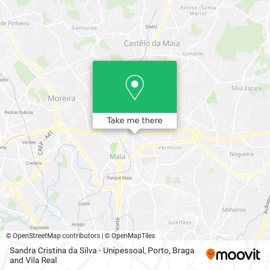 Sandra Cristina da Silva - Unipessoal map