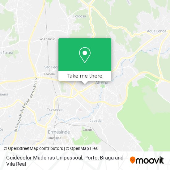 Guidecolor Madeiras Unipessoal map