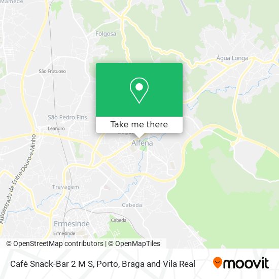 Café Snack-Bar 2 M S map