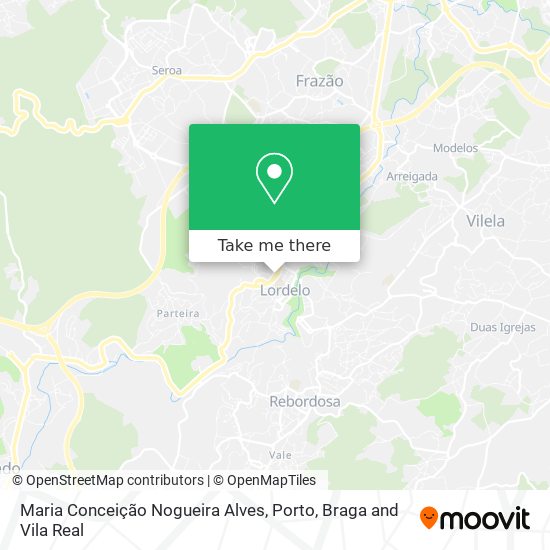 Maria Conceição Nogueira Alves map