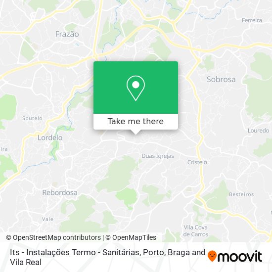 Its - Instalações Termo - Sanitárias mapa