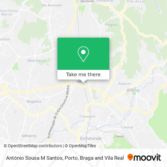 António Sousa M Santos map