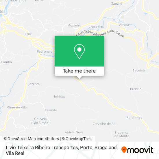 Lívio Teixeira Ribeiro Transportes map