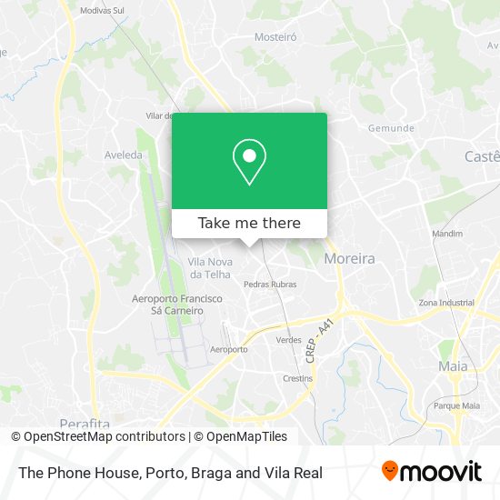 The Phone House map