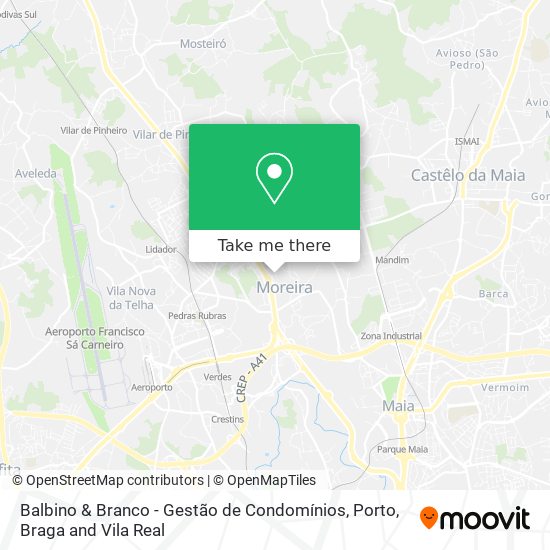 Balbino & Branco - Gestão de Condomínios mapa