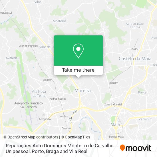 Reparações Auto Domingos Monteiro de Carvalho Unipessoal map