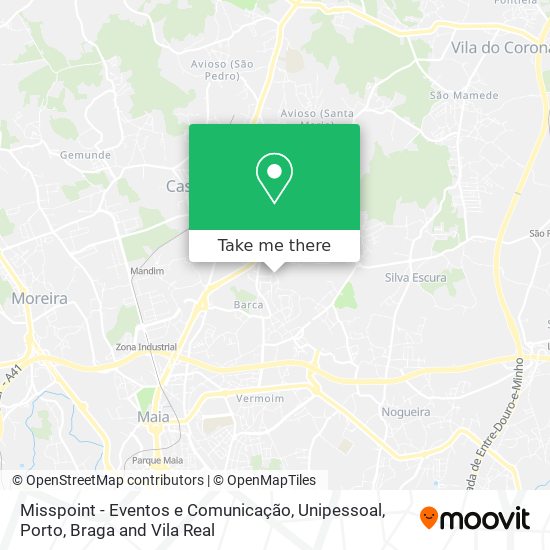 Misspoint - Eventos e Comunicação, Unipessoal map