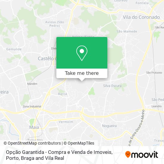 Opção Garantida - Compra e Venda de Imoveis mapa