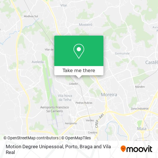 Motion Degree Unipessoal mapa