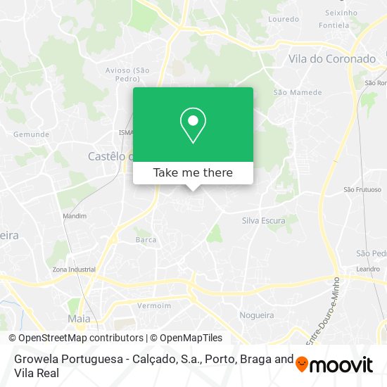 Growela Portuguesa - Calçado, S.a. map