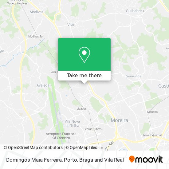 Domingos Maia Ferreira mapa