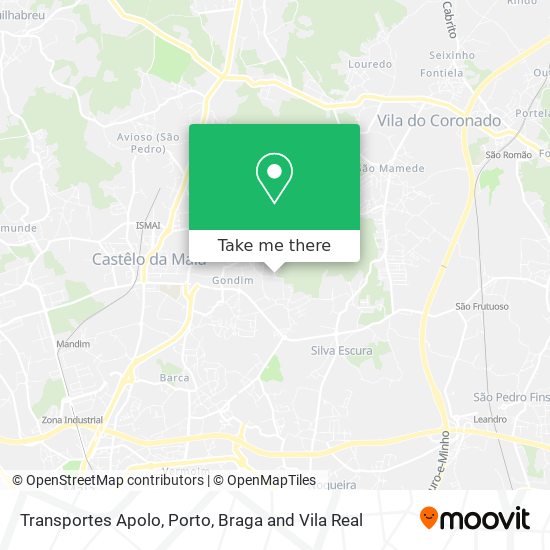 Transportes Apolo map