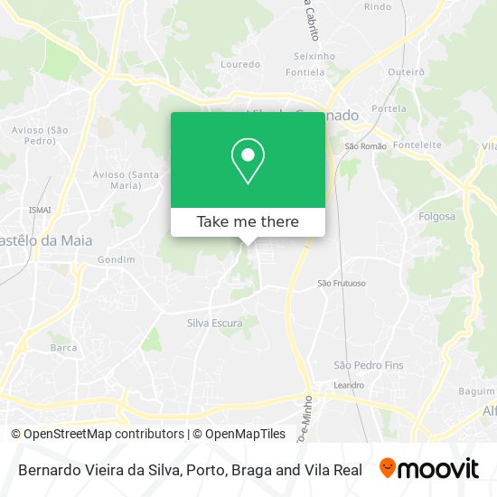 Bernardo Vieira da Silva map