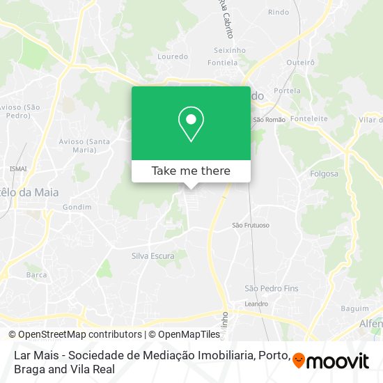 Lar Mais - Sociedade de Mediação Imobiliaria map