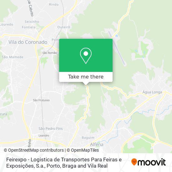 Feirexpo - Logistica de Transportes Para Feiras e Exposições, S.a. map