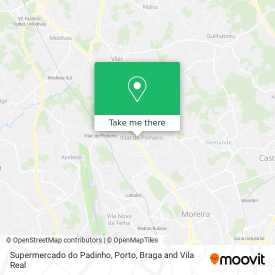 Supermercado do Padinho mapa