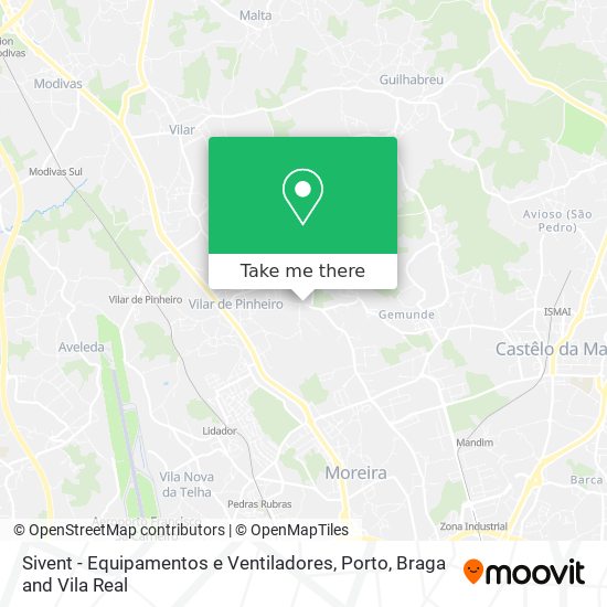 Sivent - Equipamentos e Ventiladores map