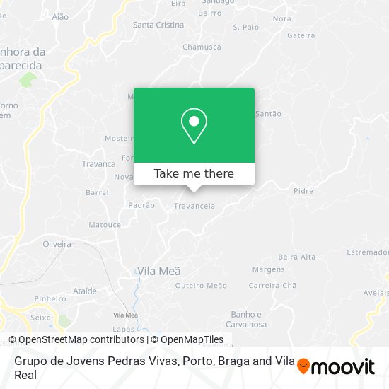 Grupo de Jovens Pedras Vivas mapa